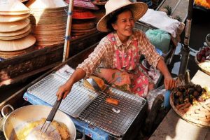 Damnoen Saduak marché flottant